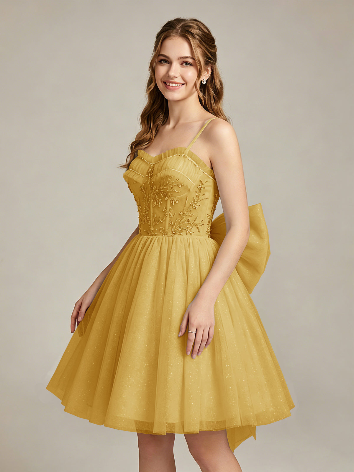 A-Line Light Cyan Sweetheart Tulle Homecoming Dresses with Lace Appliques