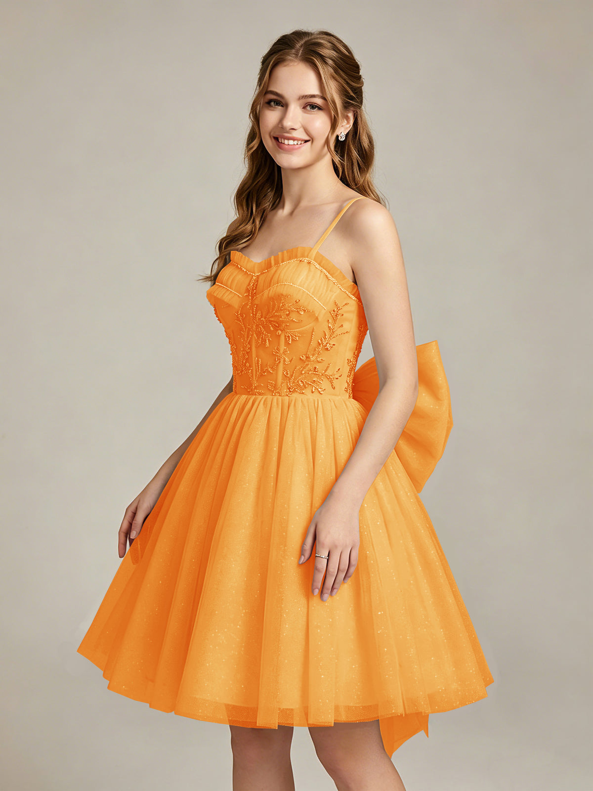 A-Line Light Cyan Sweetheart Tulle Homecoming Dresses with Lace Appliques